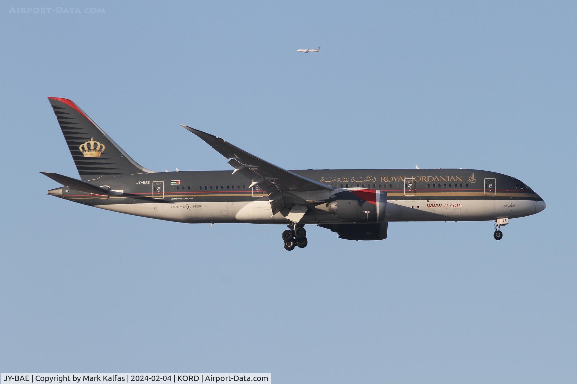 JY-BAE, 2014 Boeing 787-8 Dreamliner Dreamliner C/N 37166, B788 Royal Jordanian Boeing 787-8 Dreamliner JY-BAE RJA263 OJAI-KORD