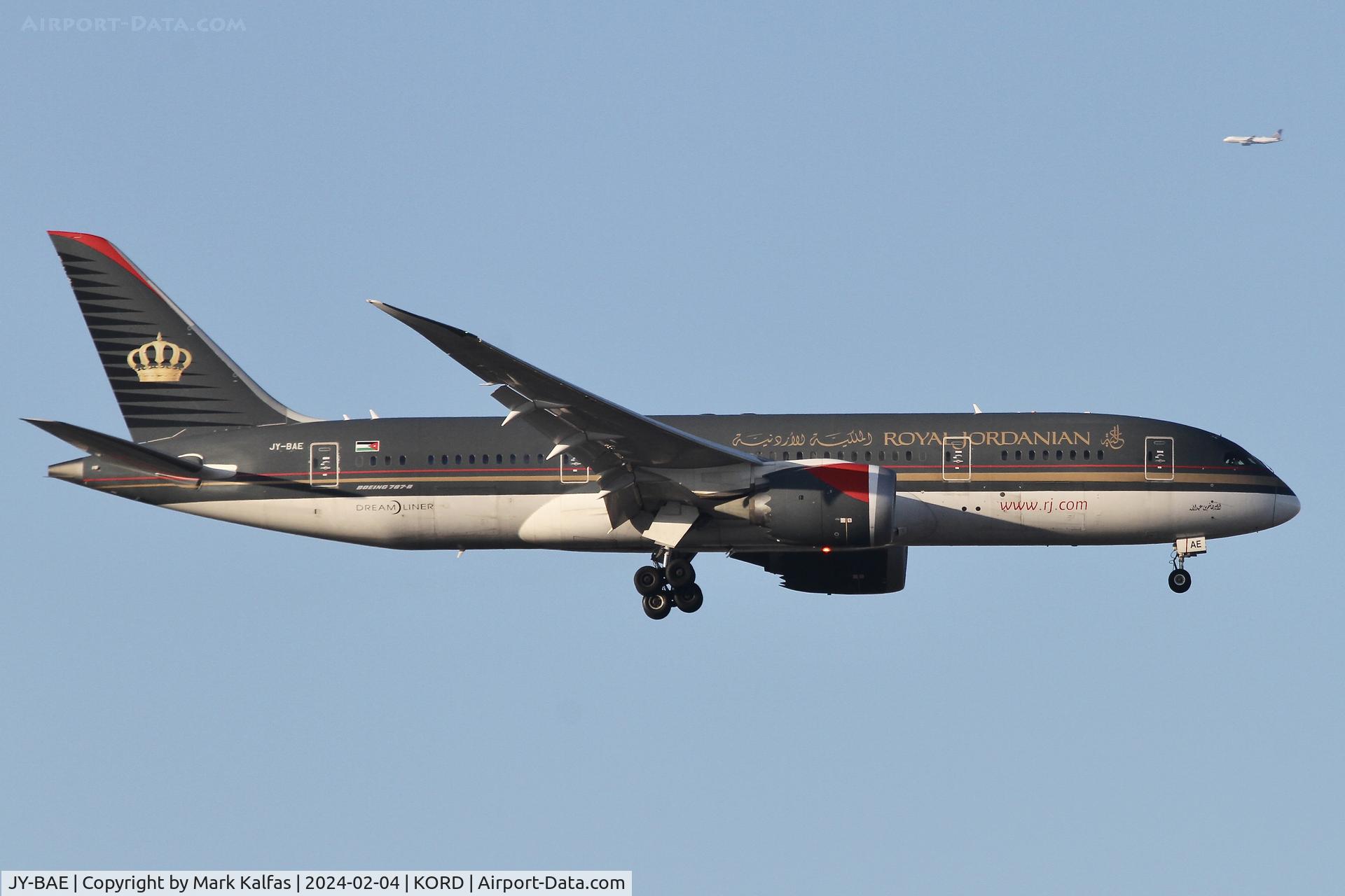 JY-BAE, 2014 Boeing 787-8 Dreamliner Dreamliner C/N 37166, B788 Royal Jordanian Boeing 787-8 Dreamliner JY-BAE RJA263 OJAI-KORD