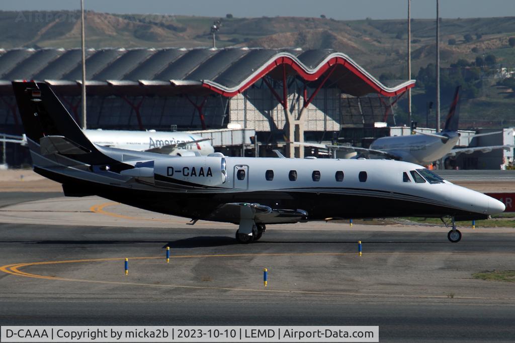 D-CAAA, 2005 Cessna 560XLS Citation Excel C/N 560-5555, Taxiing