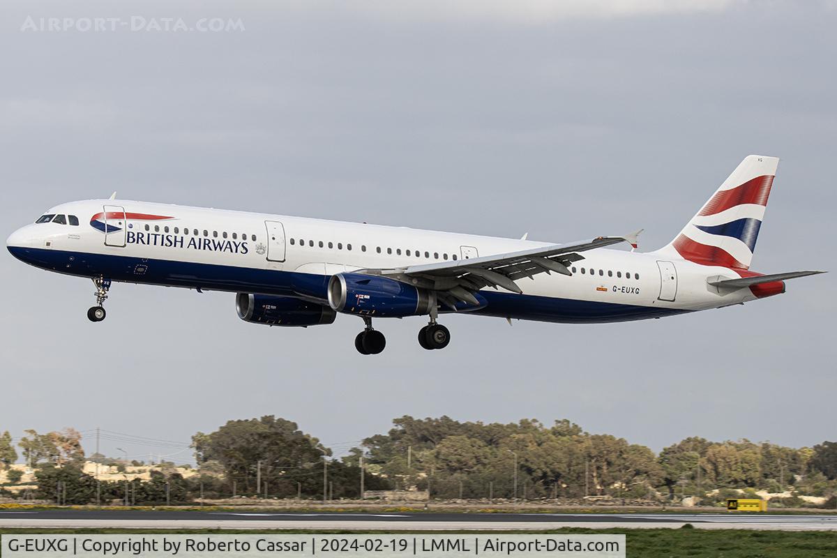 G-EUXG, 2004 Airbus A321-231 C/N 2351, Runway 31