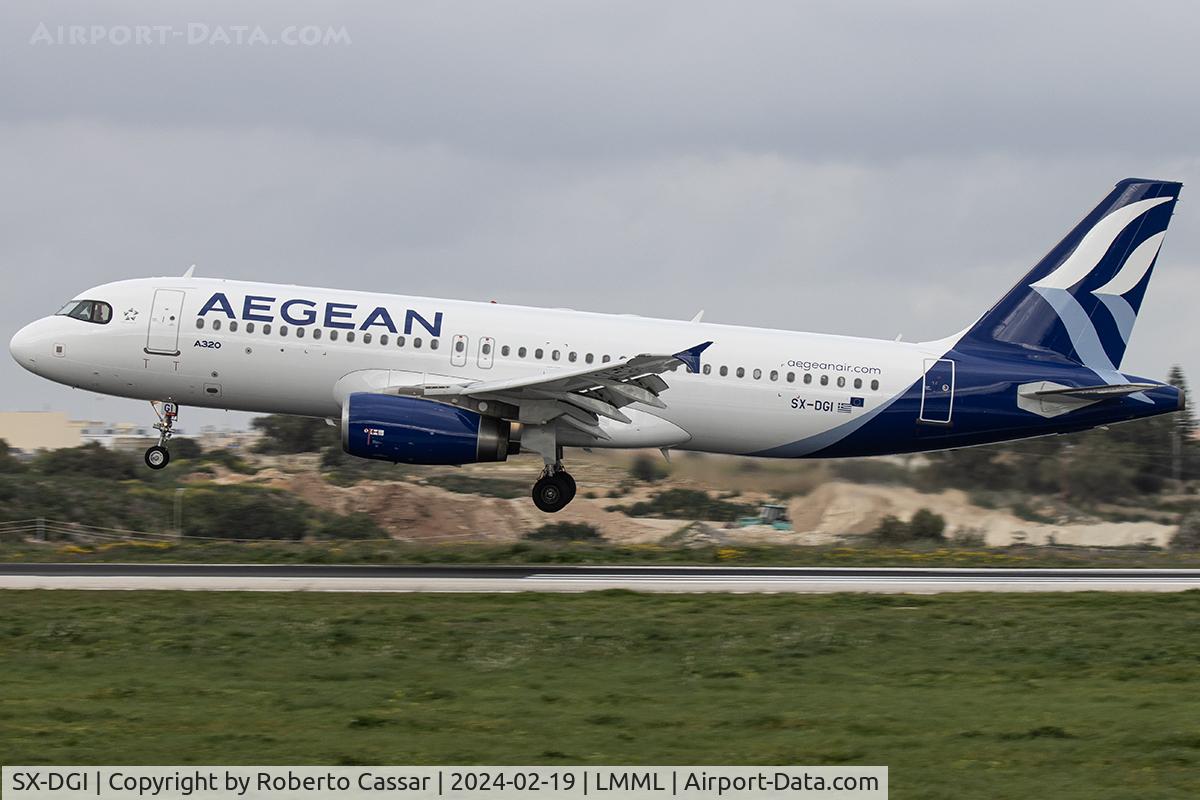 SX-DGI, 2007 Airbus A320-232 C/N 3162, Runway 31