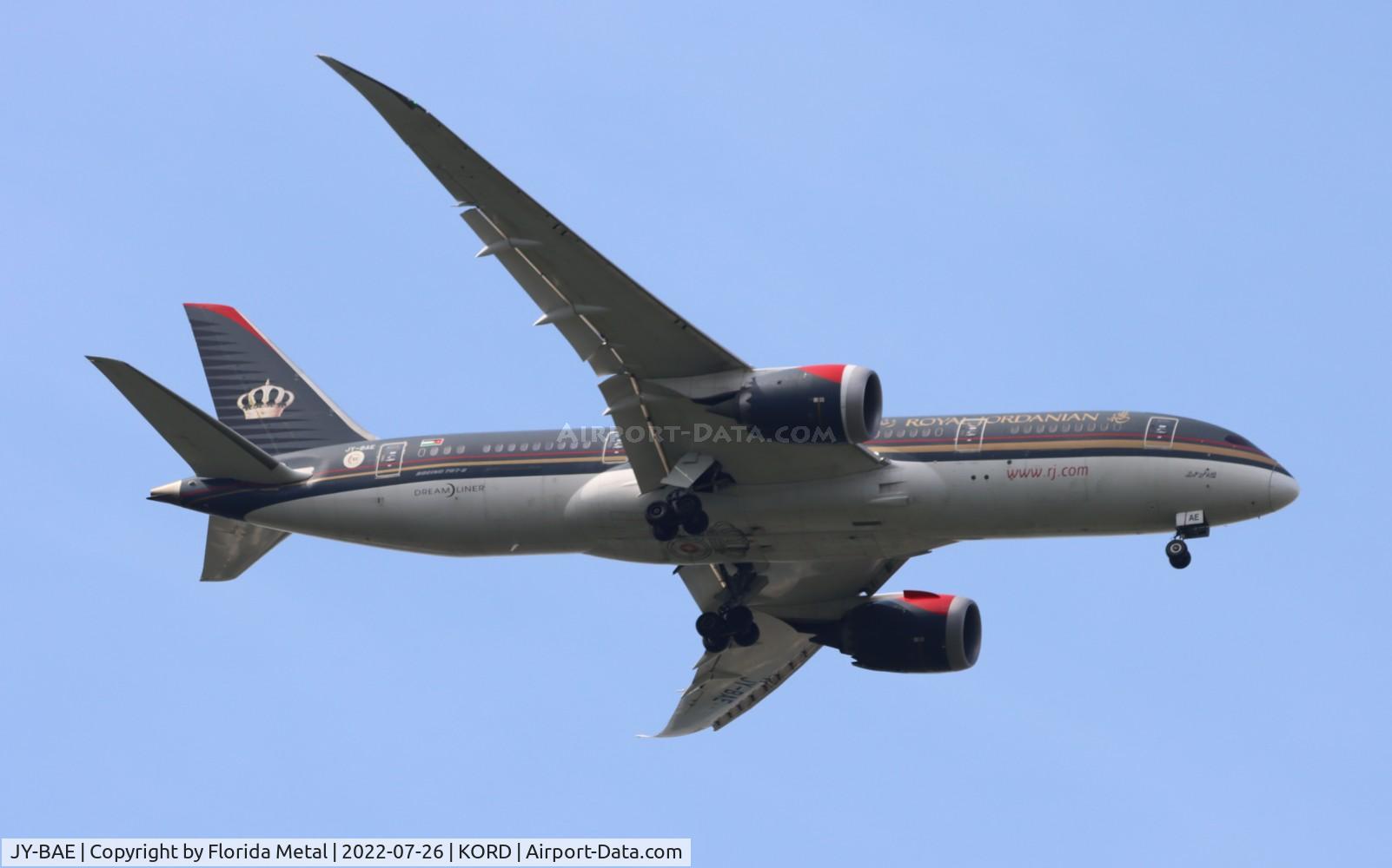 JY-BAE, 2014 Boeing 787-8 Dreamliner Dreamliner C/N 37166, RJA 788 zx OJAI-ORD