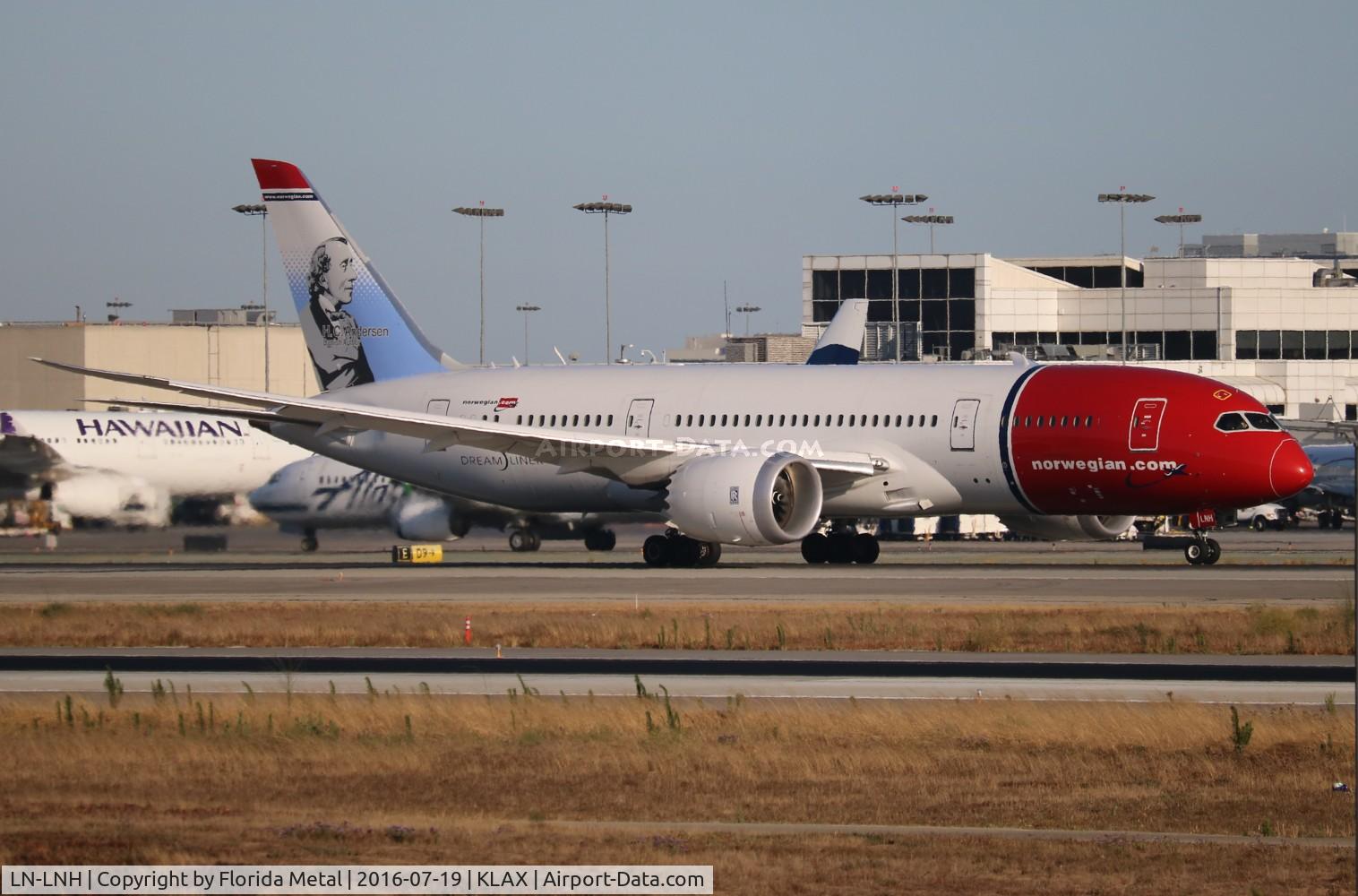 LN-LNH, 2015 Boeing 787-8 Dreamliner Dreamliner C/N 36526, NLH 788 zx LAX-CPH