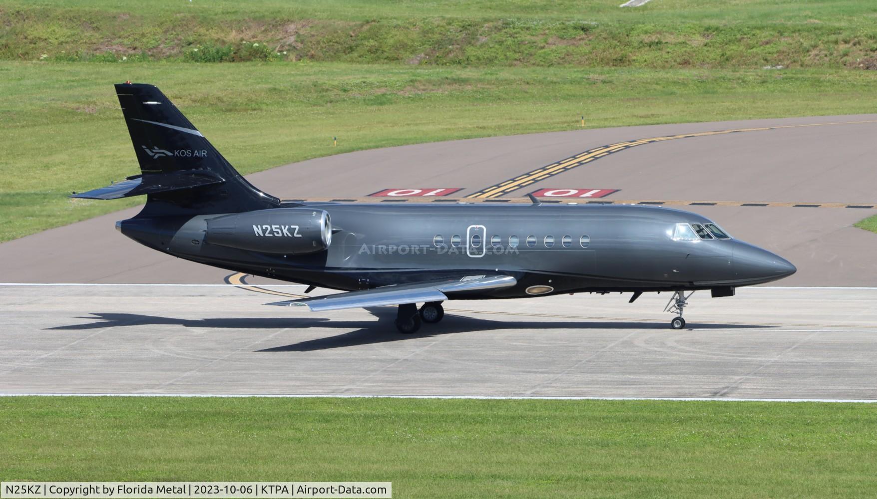N25KZ, 2001 Dassault Falcon 2000 C/N 134, Falcon 2000 zx