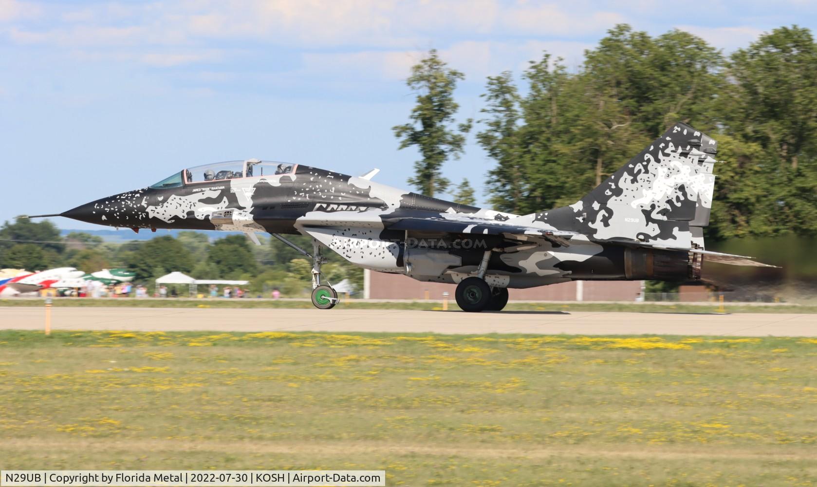 N29UB, 1989 Mikoyan-Gurevich MiG-29UB C/N 50903014896, OSH 22 zx