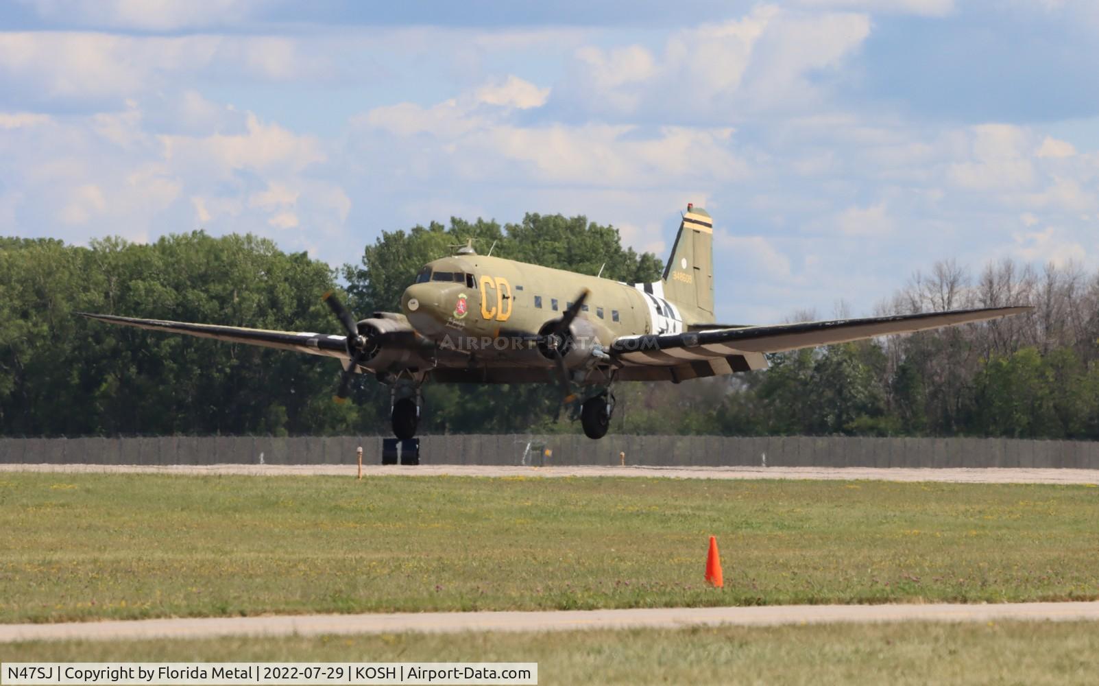 N47SJ, 1943 Douglas DC3C-R (C-47B-5-DK) C/N 14423, C-47 zx