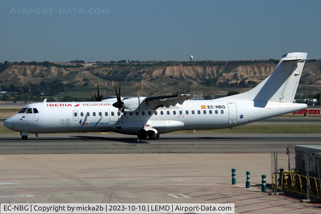 EC-NBG, 2012 ATR 72-600 C/N 1022, Taxiing