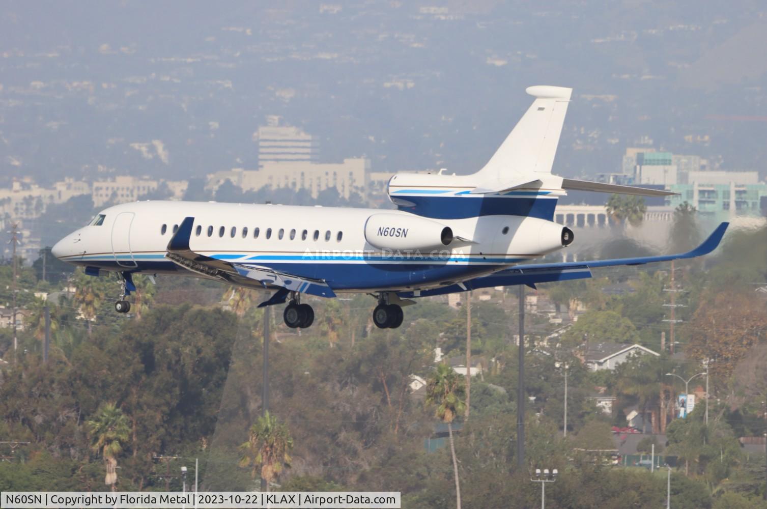 N60SN, 2018 Dassault 8X C/N 452, Falcon 8X zx   FAA has it labeled as a 7X, but it is clearly an 8X