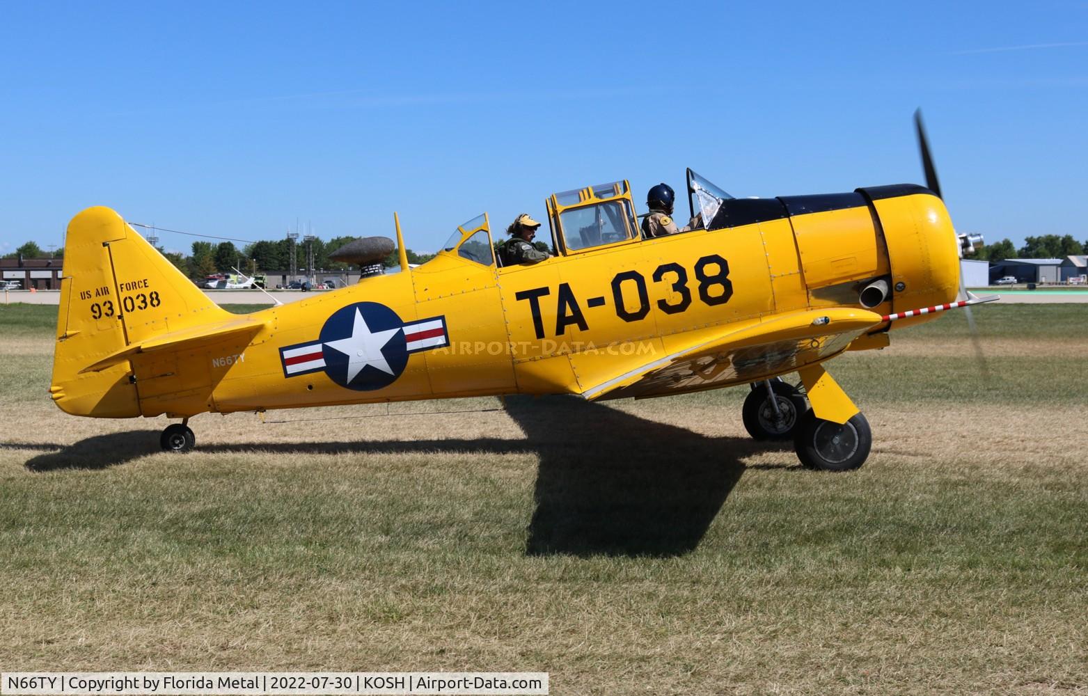 N66TY, North American T-6G Texan C/N 168-142, T-6 zx