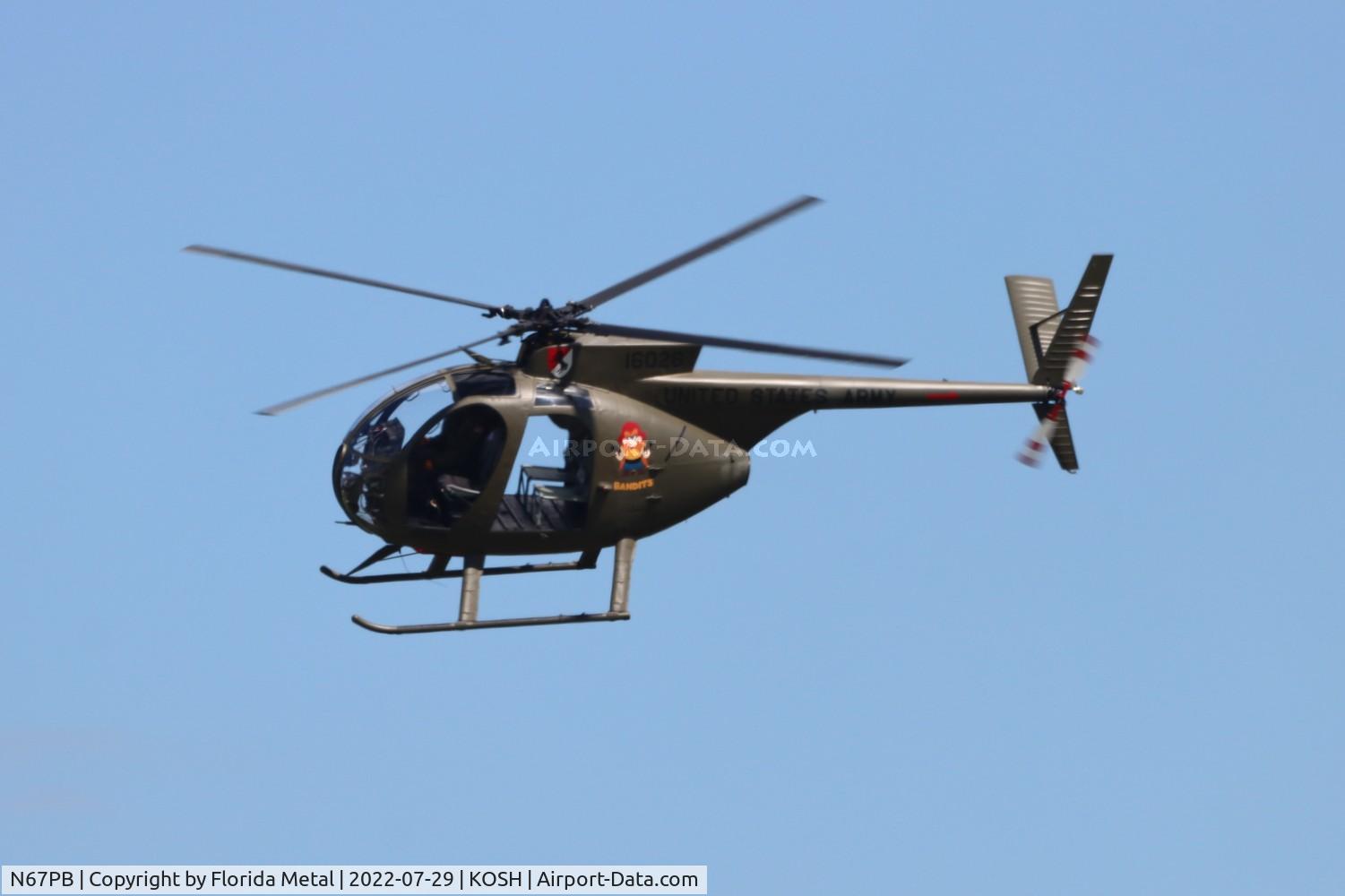 N67PB, 1968 Hughes OH-6A Cayuse C/N 480411, OH-6 zx