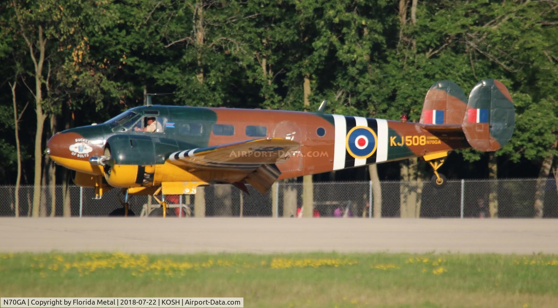 N70GA, 1946 Beech D18S C/N A-177, C-45 zx