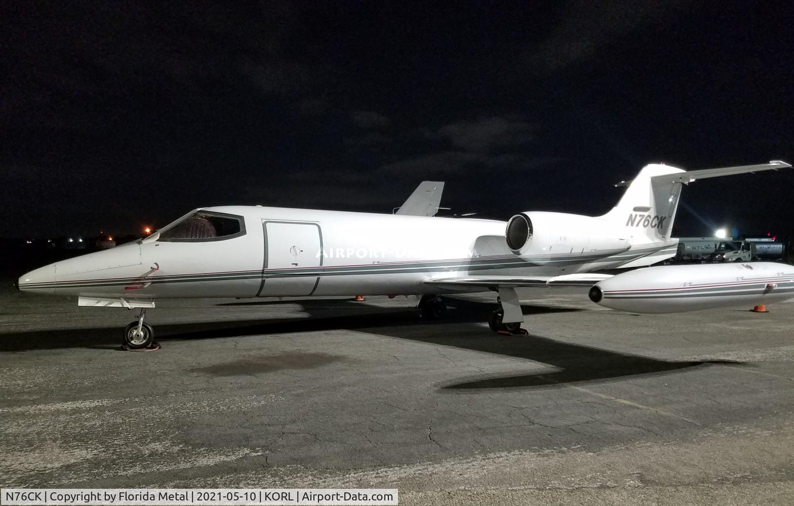 N76CK, 1976 Gates Learjet 35 C/N 076, Lear 35 zx