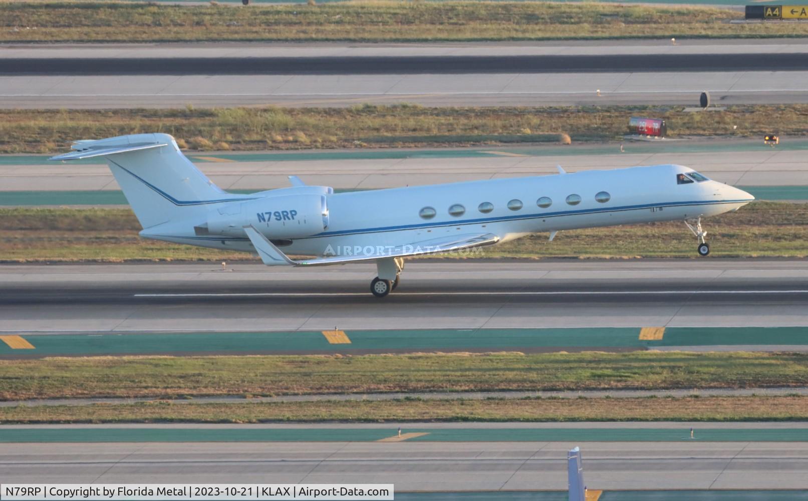 N79RP, Gulfstream Aerospace GV-SP (G550) C/N 5347, G550 zx DAL-LAX