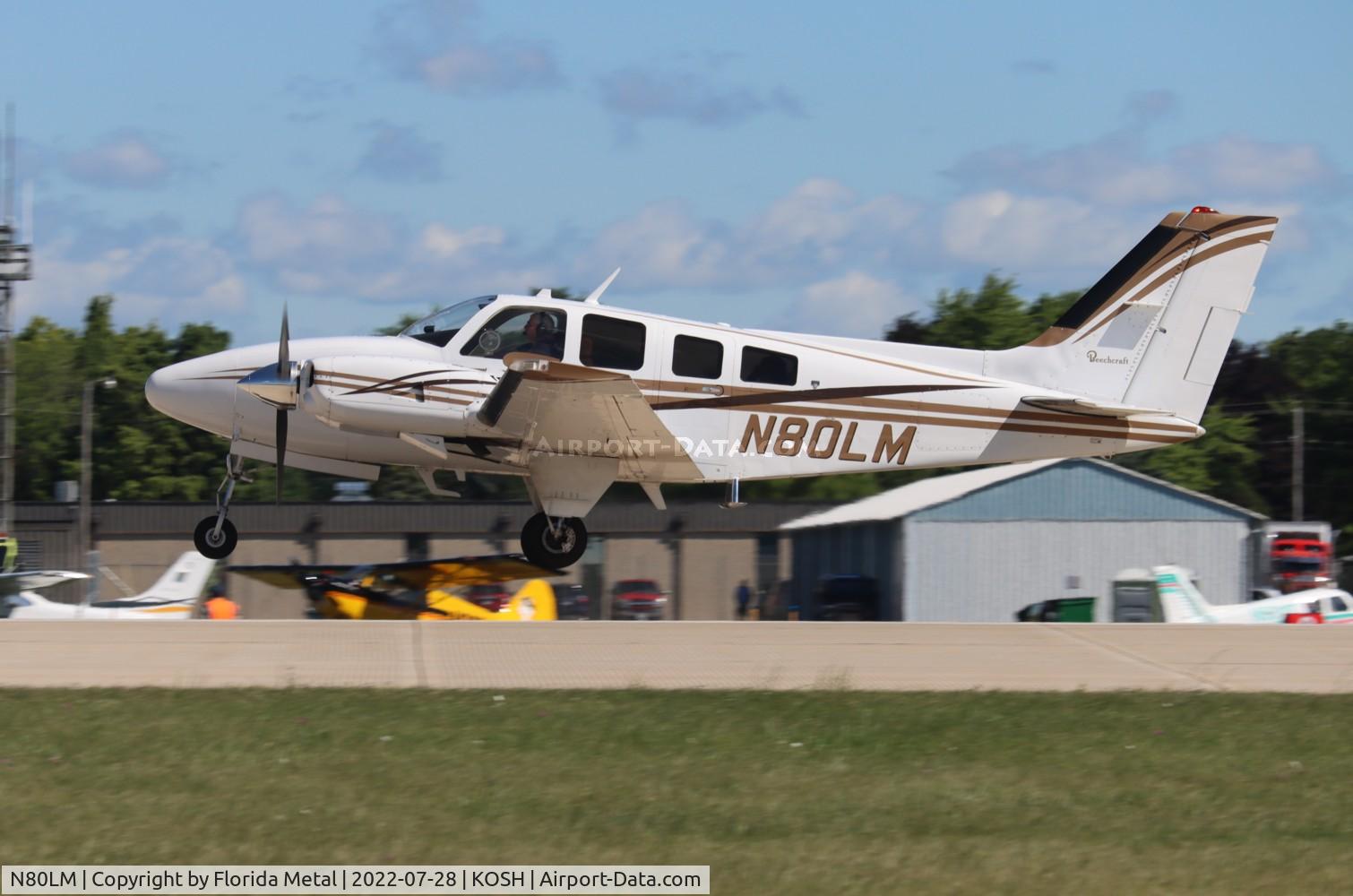 N80LM, 1979 Beech 58P Baron C/N TJ-216, Baron 58 zx