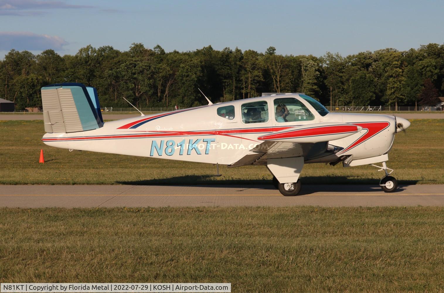 N81KT, 1956 Beech G35 Bonanza C/N D-4652, Bonanza 35 zx