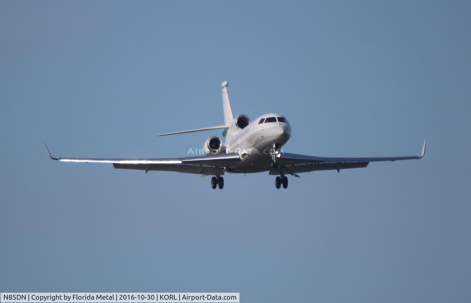 N85DN, 2011 Dassault Falcon 7X C/N 130, Falcon 7X zx TEB-ORL