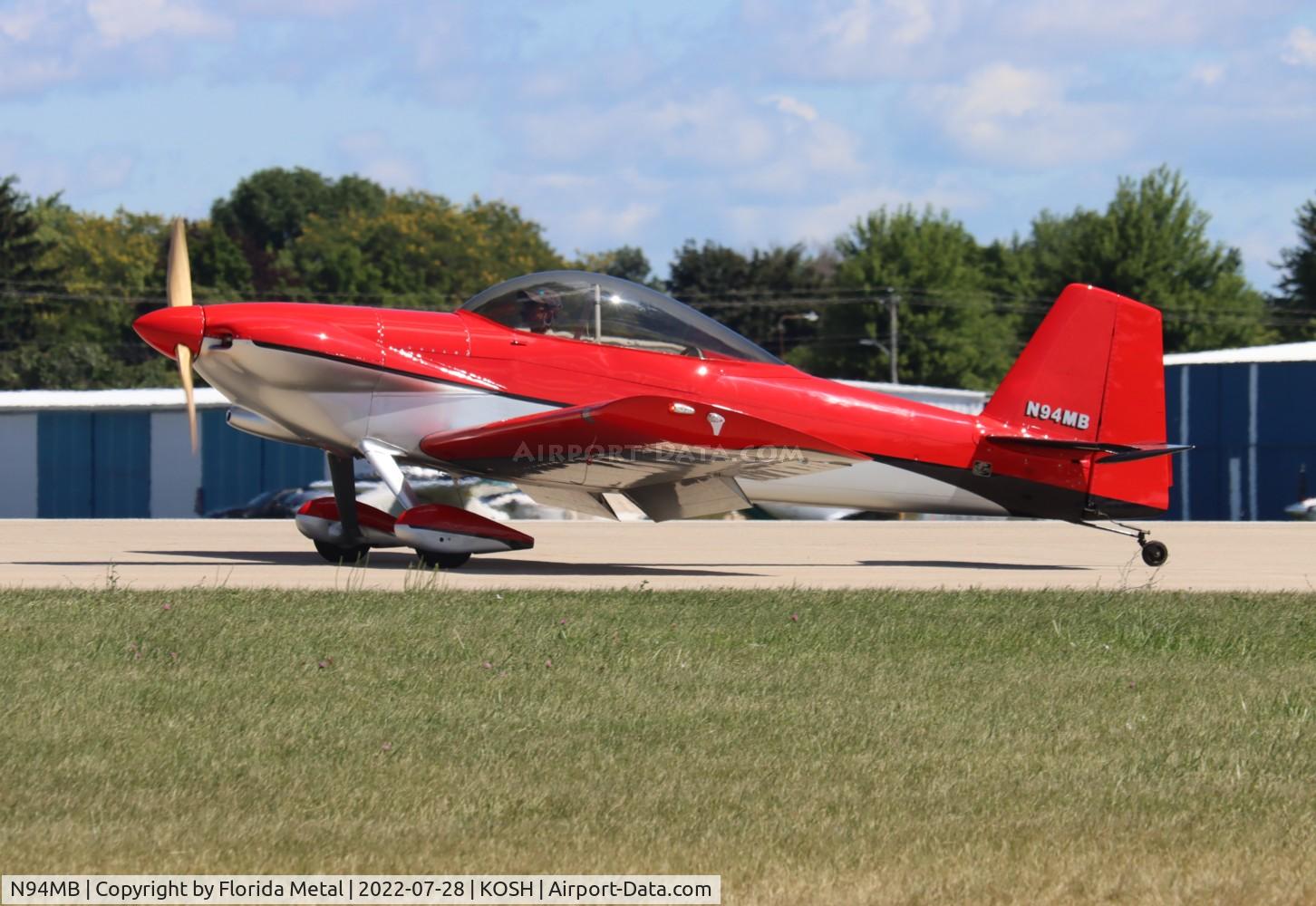 N94MB, 2012 Vans RV-4 C/N 1306, RV-4 zx