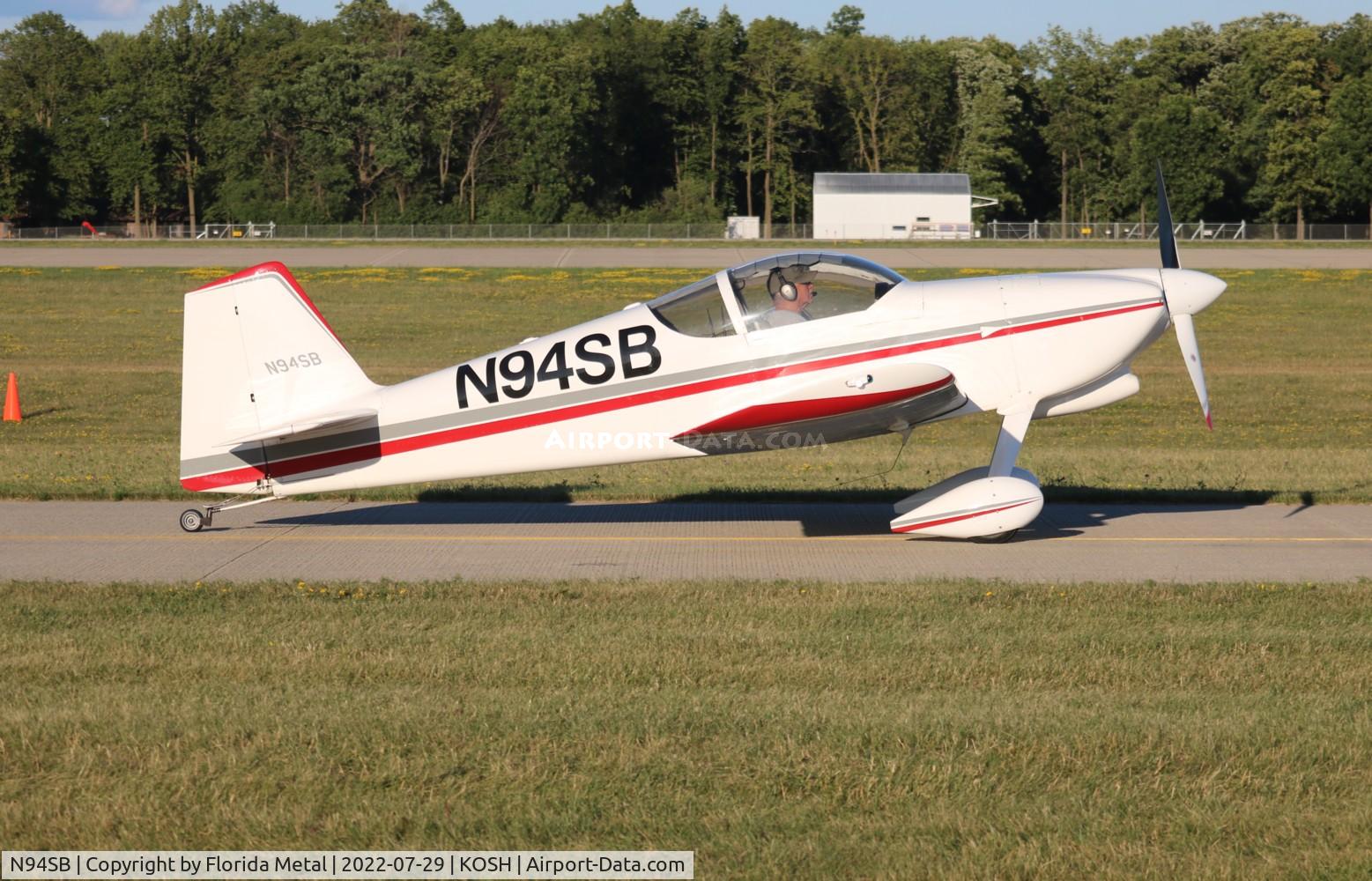 N94SB, 1994 Vans RV-6 C/N 22194, RV-6 zx