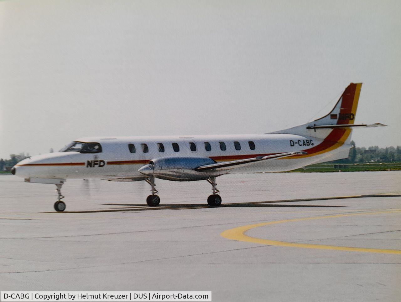D-CABG, 1985 Fairchild Swearingen SA-227AC Metro III C/N AC-606B, Düsseldorf Airport
