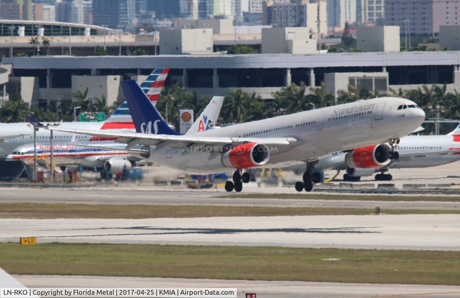 LN-RKO, 2003 Airbus A330-343X C/N 515, SAS A333 zx OSL-MIA
