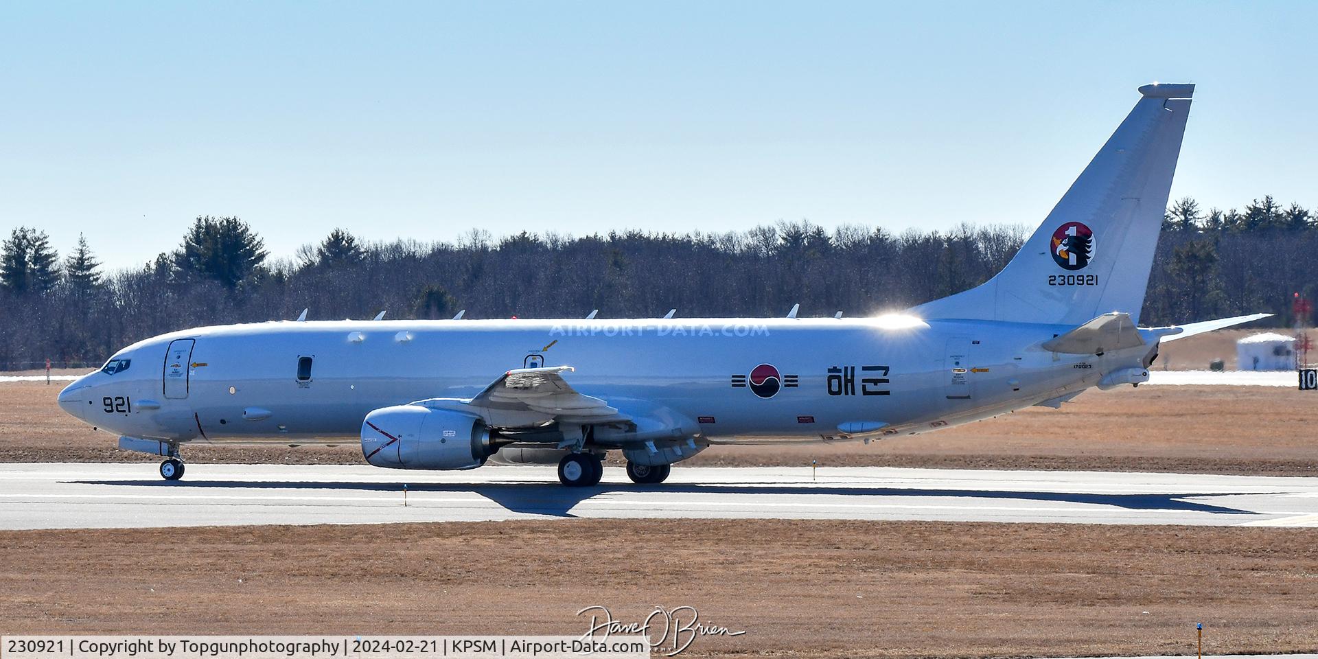 230921, Boeing P-8A C/N Posidion, Rep of Korea P-8 up for training for NAS JAX
