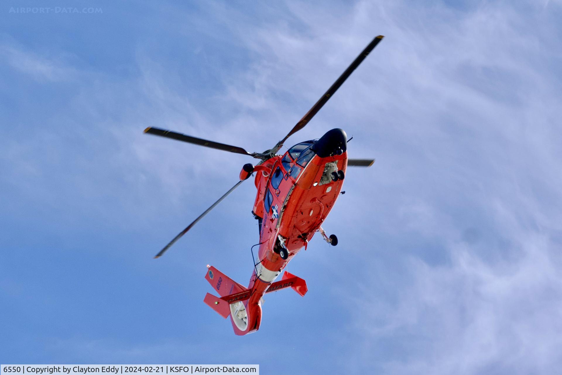 6550, Aerospatiale MH-65C Dolphin C/N 6226, SFO 2024.