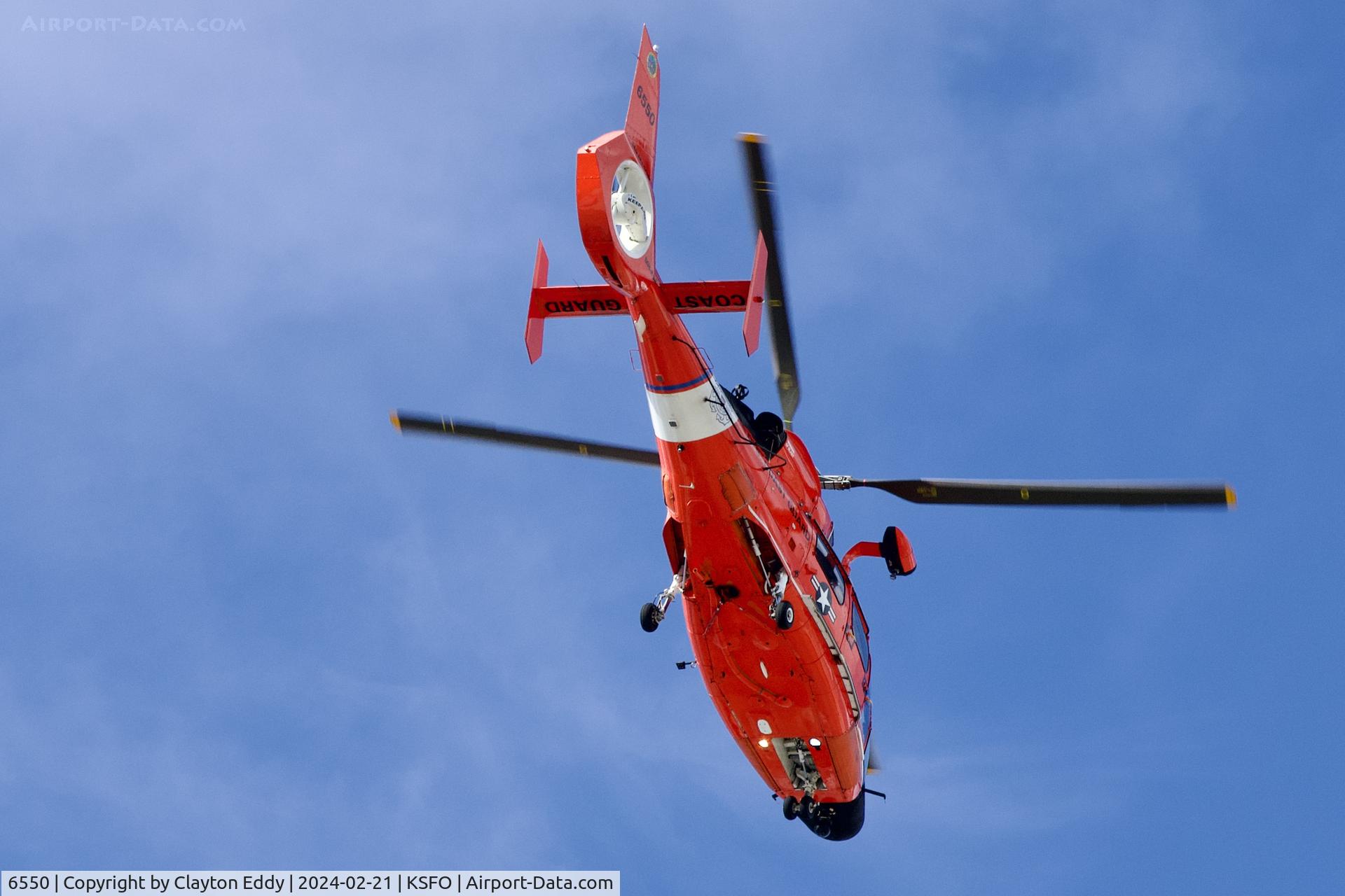 6550, Aerospatiale MH-65C Dolphin C/N 6226, SFO 2024.