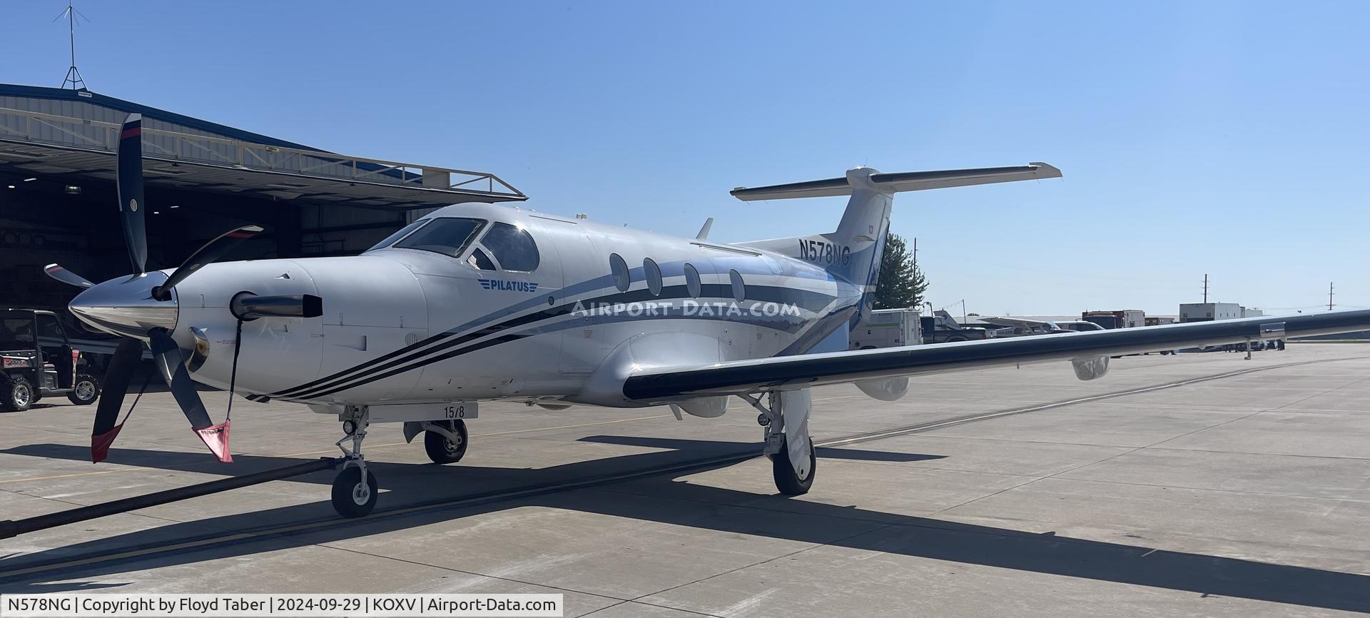 N578NG, 2015 Pilatus PC-12/47E C/N 1578, Fly Iowa 2023 Knoxville Iowa