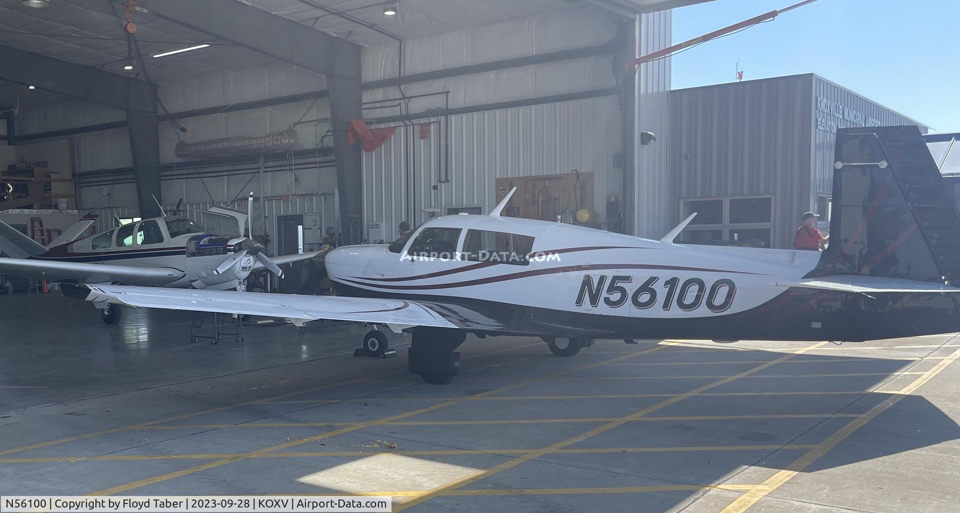 N56100, 1983 Mooney M20J 201 C/N 24-1362, Fly Iowa 2023 Knoxville Iowa