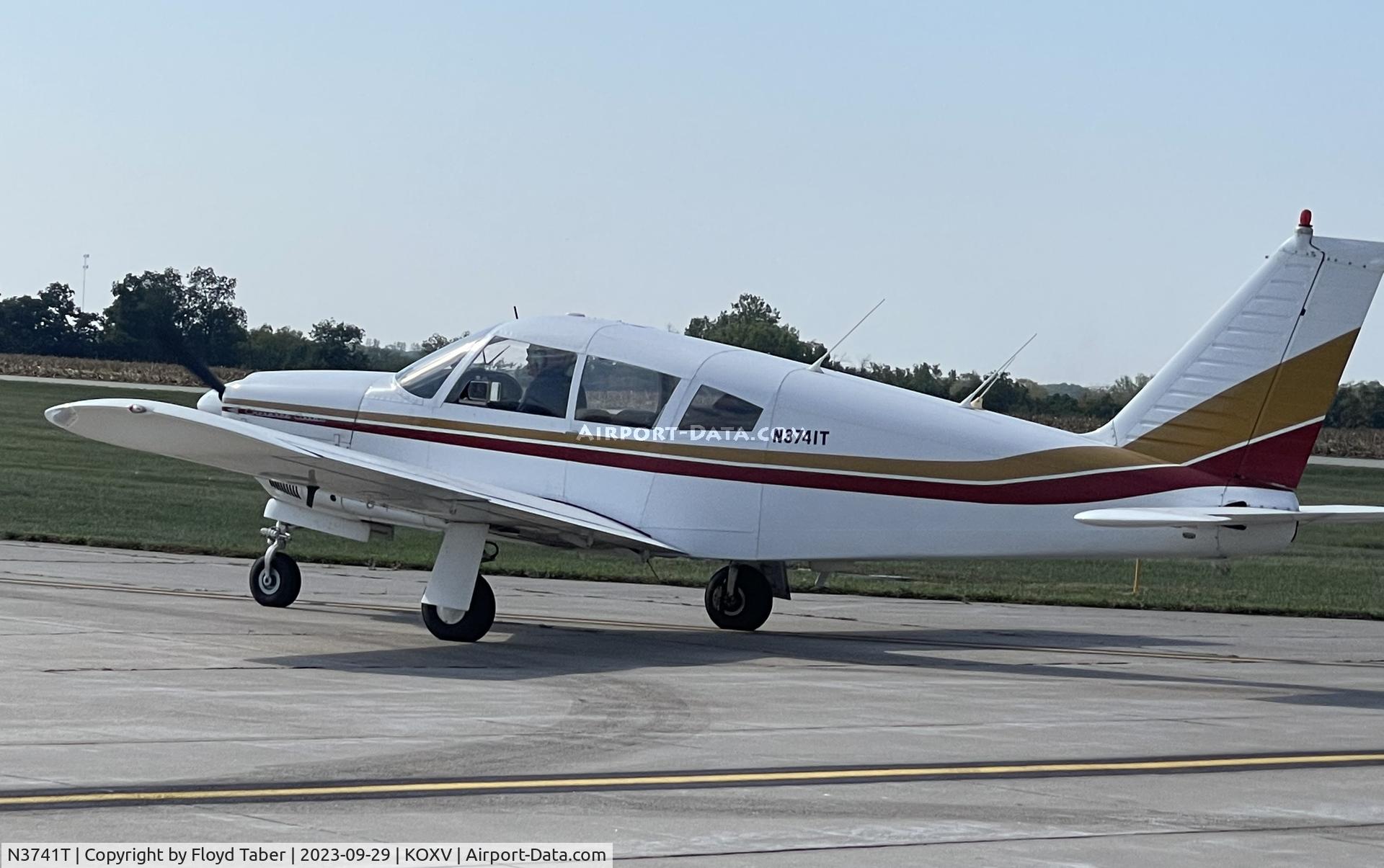 N3741T, 1968 Piper PA-28R-180 Cherokee Arrow C/N 28R-30957, Fly Iowa 2023 Knoxville Iowa
