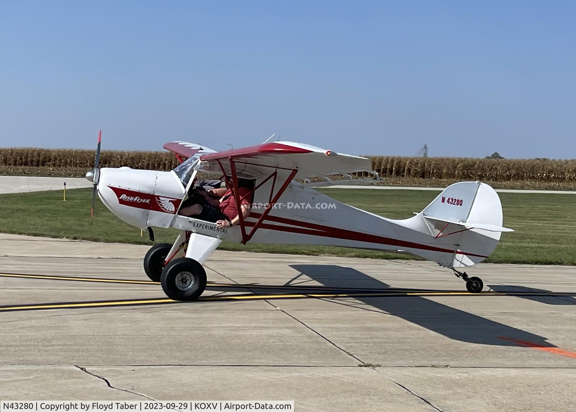 N43280, 1992 Avid MARK IV C/N 1176D, Fly Iowa 2023 Knoxville Iowa