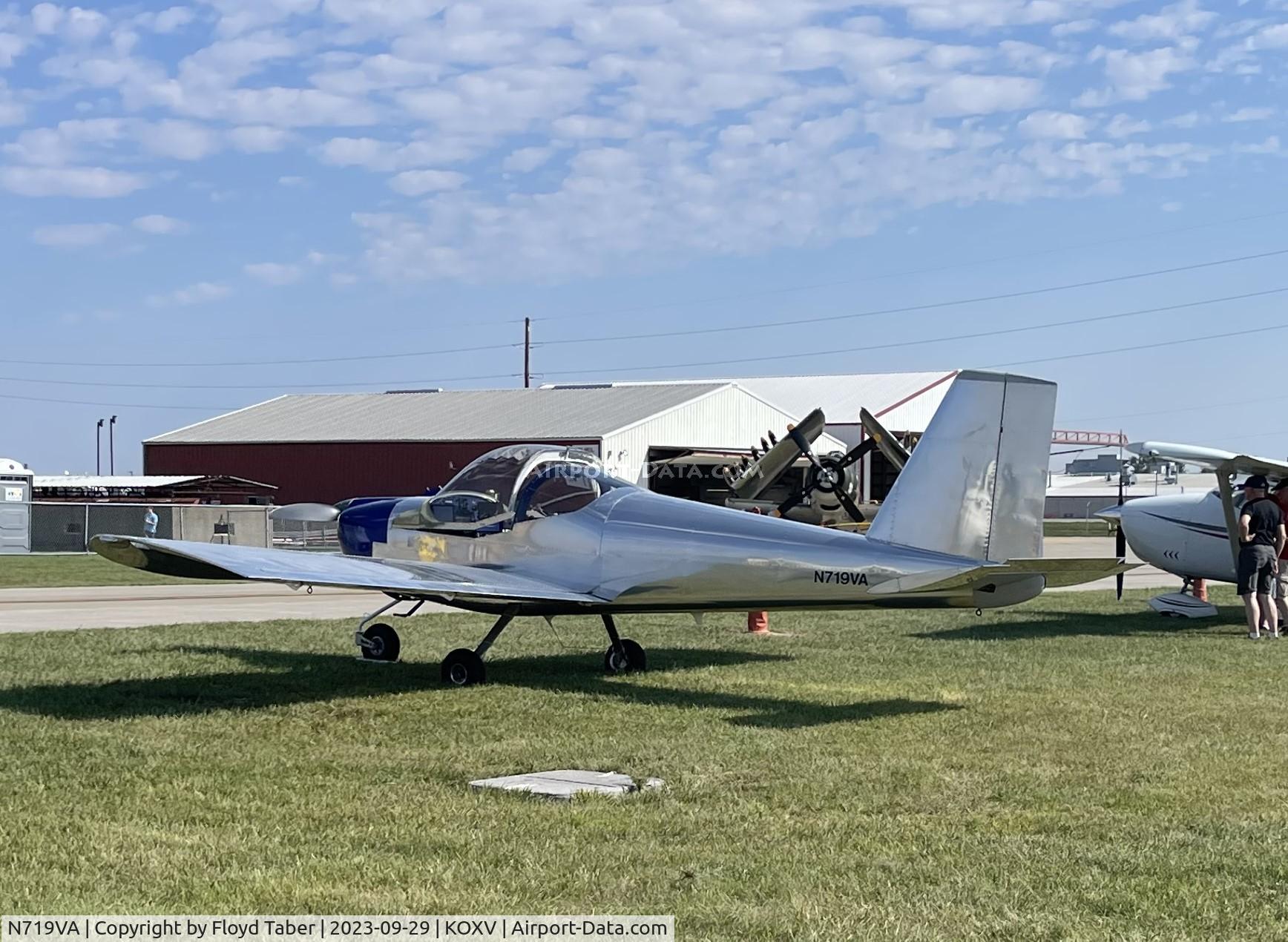 N719VA, 2022 Vans Aircraft RV12 C/N 120719, Fly Iowa 2023 Knoxville Iowa