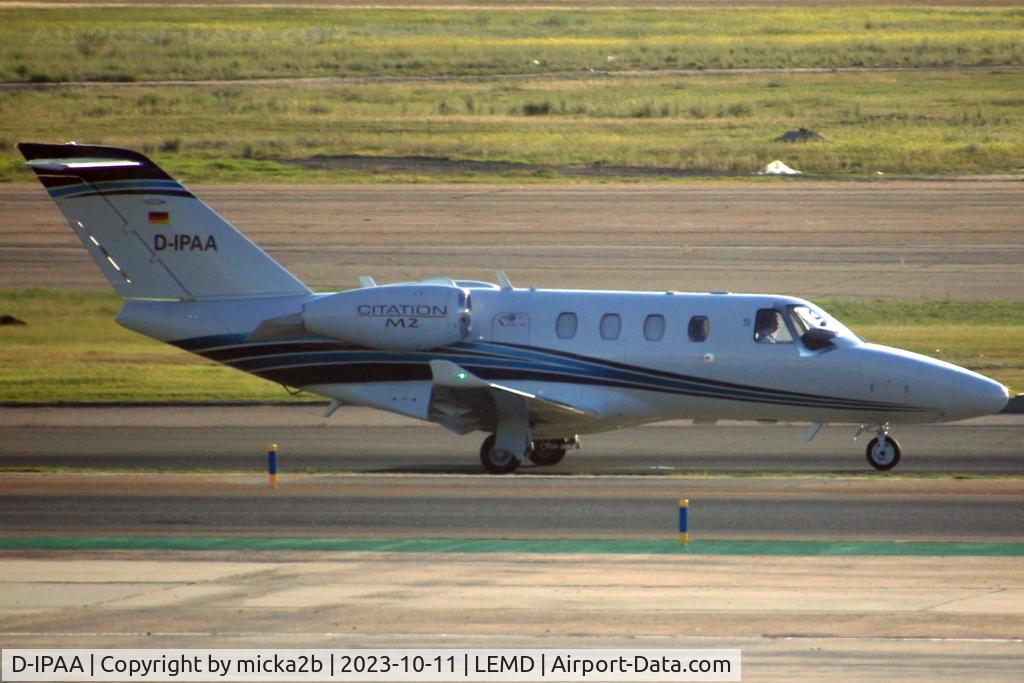 D-IPAA, 2019 Cessna 525 Citation M2 C/N 525-1024, Taxiing