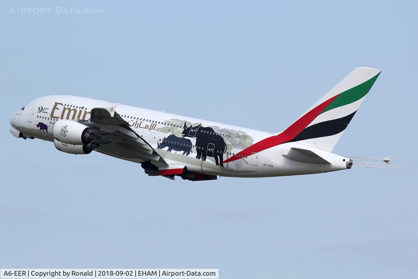 A6-EER, 2013 Airbus A380-861 C/N 139, at spl