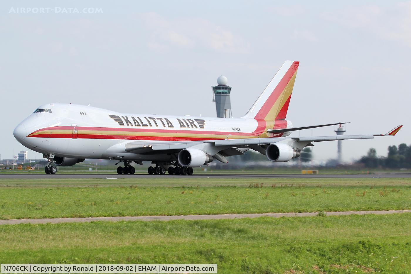 N706CK, 2001 Boeing 747-4B5F/SCD C/N 27073, at spl