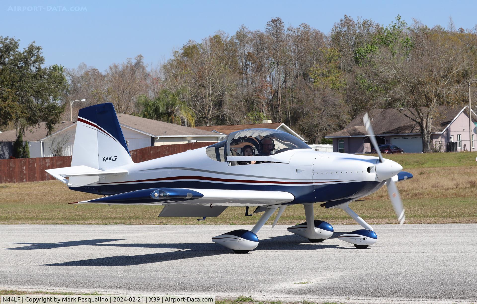 N44LF, 2021 Vans RV-7A C/N 70947, Vans RV-7A