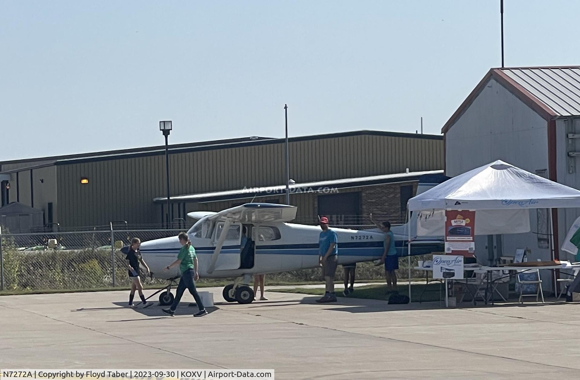 N7272A, 1956 Cessna 172 C/N 29372, Fly Iowa 2023 Knoxville Iowa