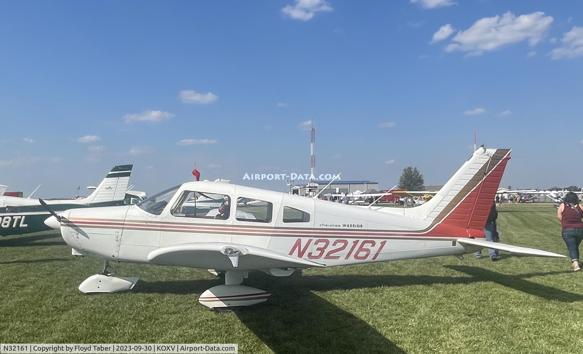 N32161, 1974 Piper PA-28-151 Warrior C/N 28-7515082, Fly Iowa 2023 Knoxville Iowa