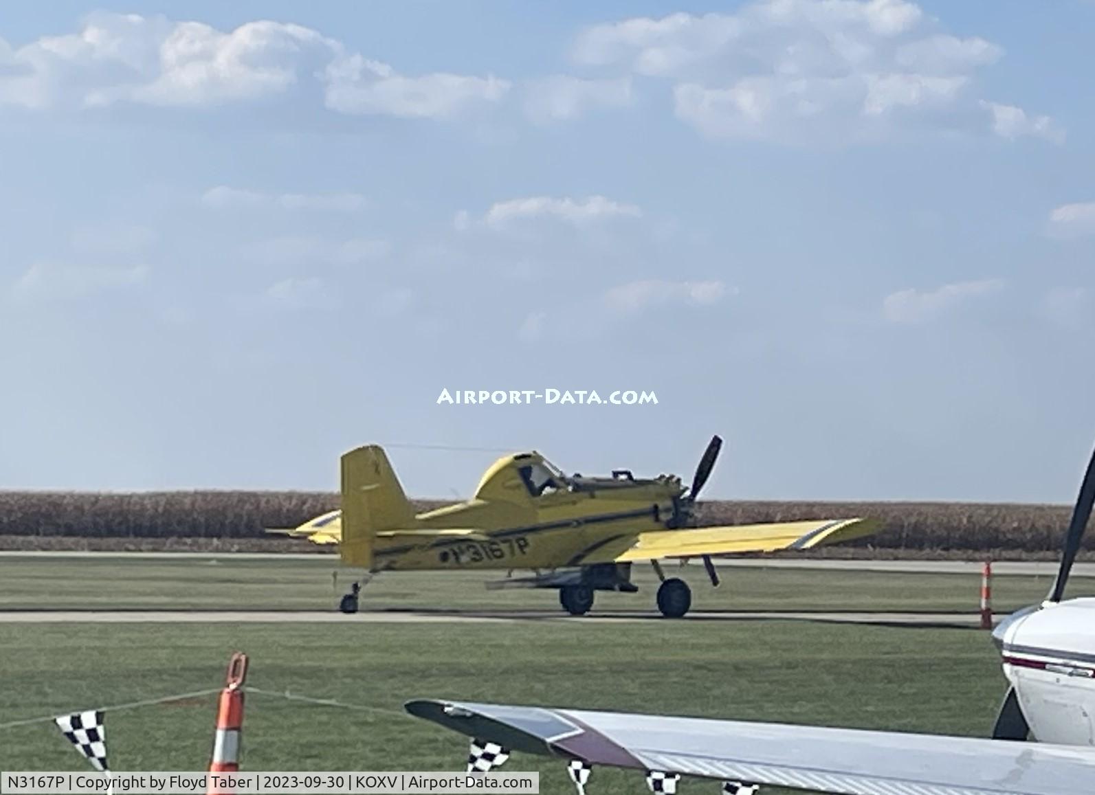 N3167P, 1984 Air Tractor Inc AT-301 C/N 301-0553, Fly Iowa 2023 Knoxville Iowa