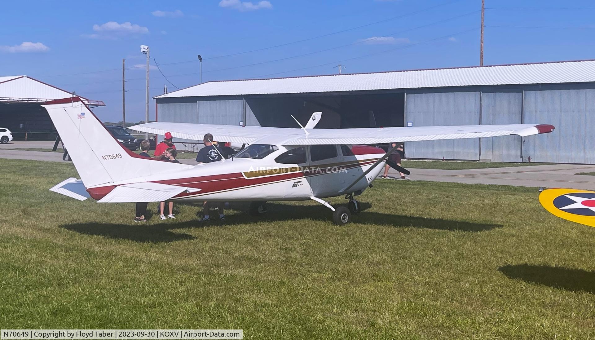 N70649, 1968 Cessna 182M Skylane C/N 18259341, Fly Iowa 2023 Knoxville Iowa
