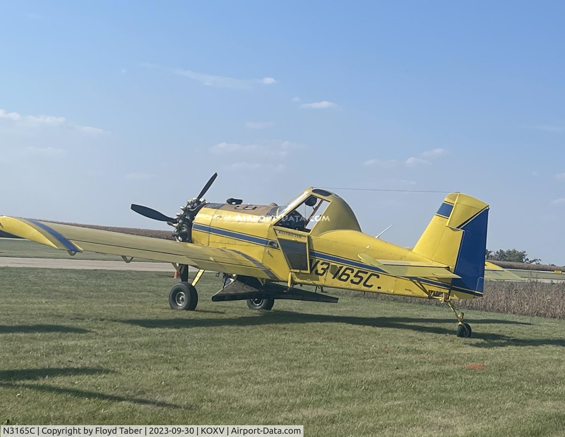 N3165C, 1984 Air Tractor Inc AT-301 C/N 301-0545, Fly Iowa 2023 Knoxville Iowa