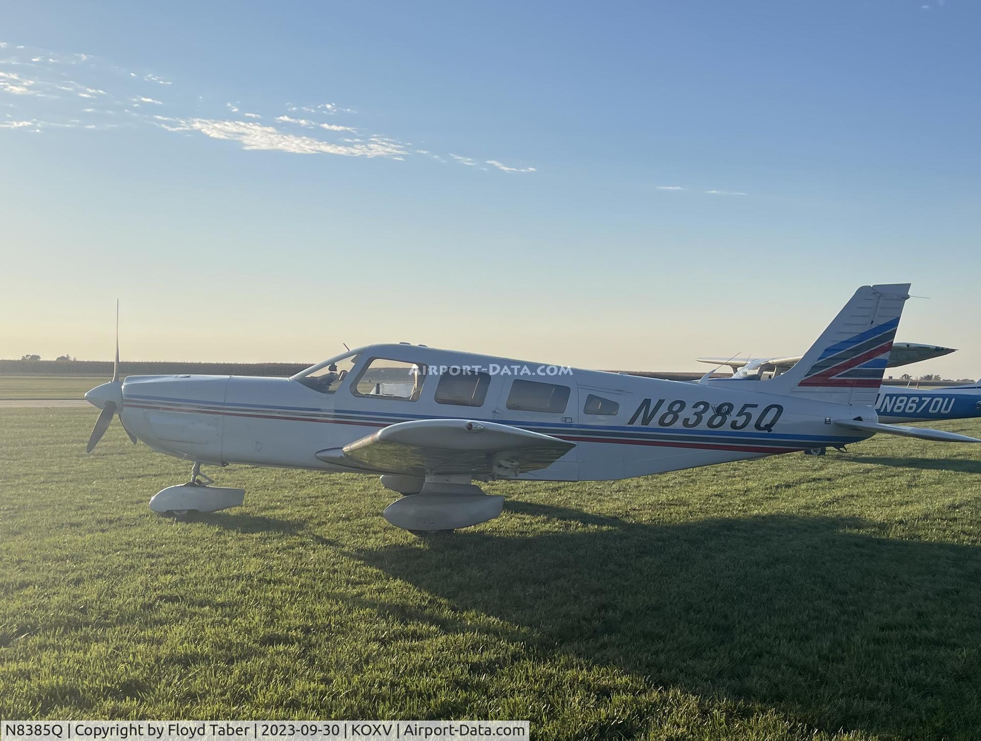N8385Q, 1981 Piper PA-32-301 Saratoga C/N 32-8106064, Fly Iowa 2023 Knoxville Iowa