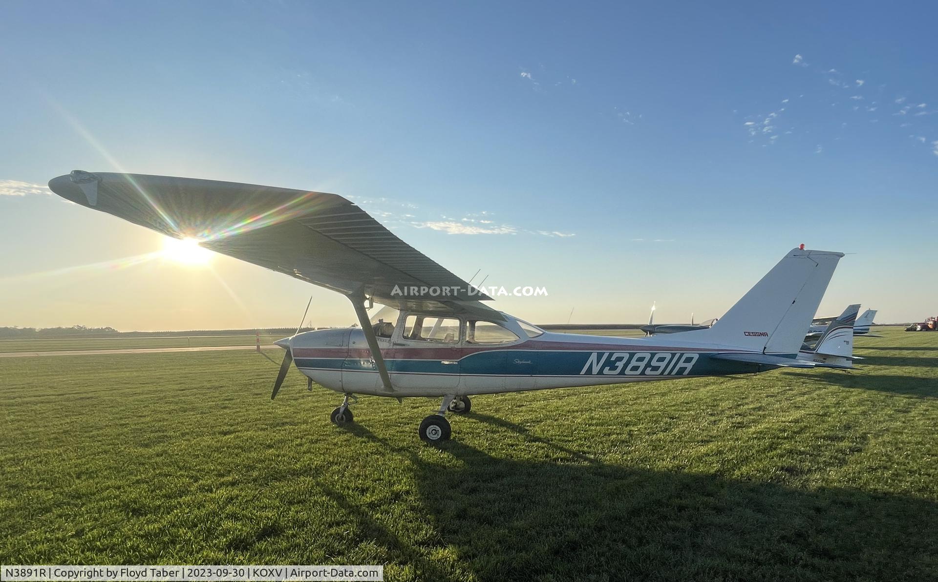 N3891R, 1967 Cessna 172H C/N 17255391, Fly Iowa 2023 Knoxville Iowa