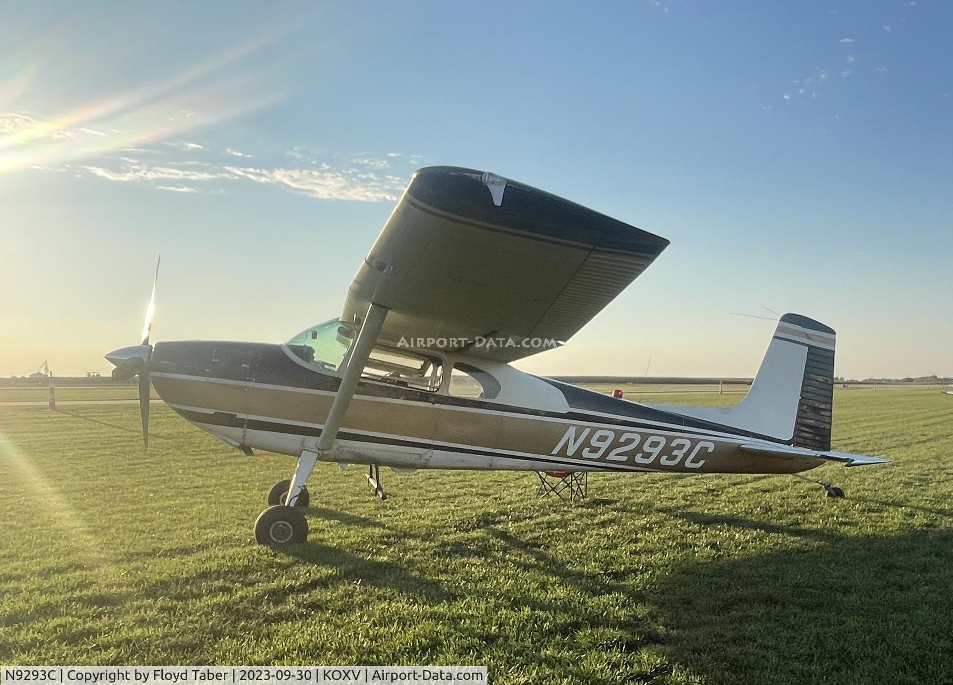 N9293C, 1955 Cessna 180 C/N 31392, Fly Iowa 2023 Knoxville Iowa