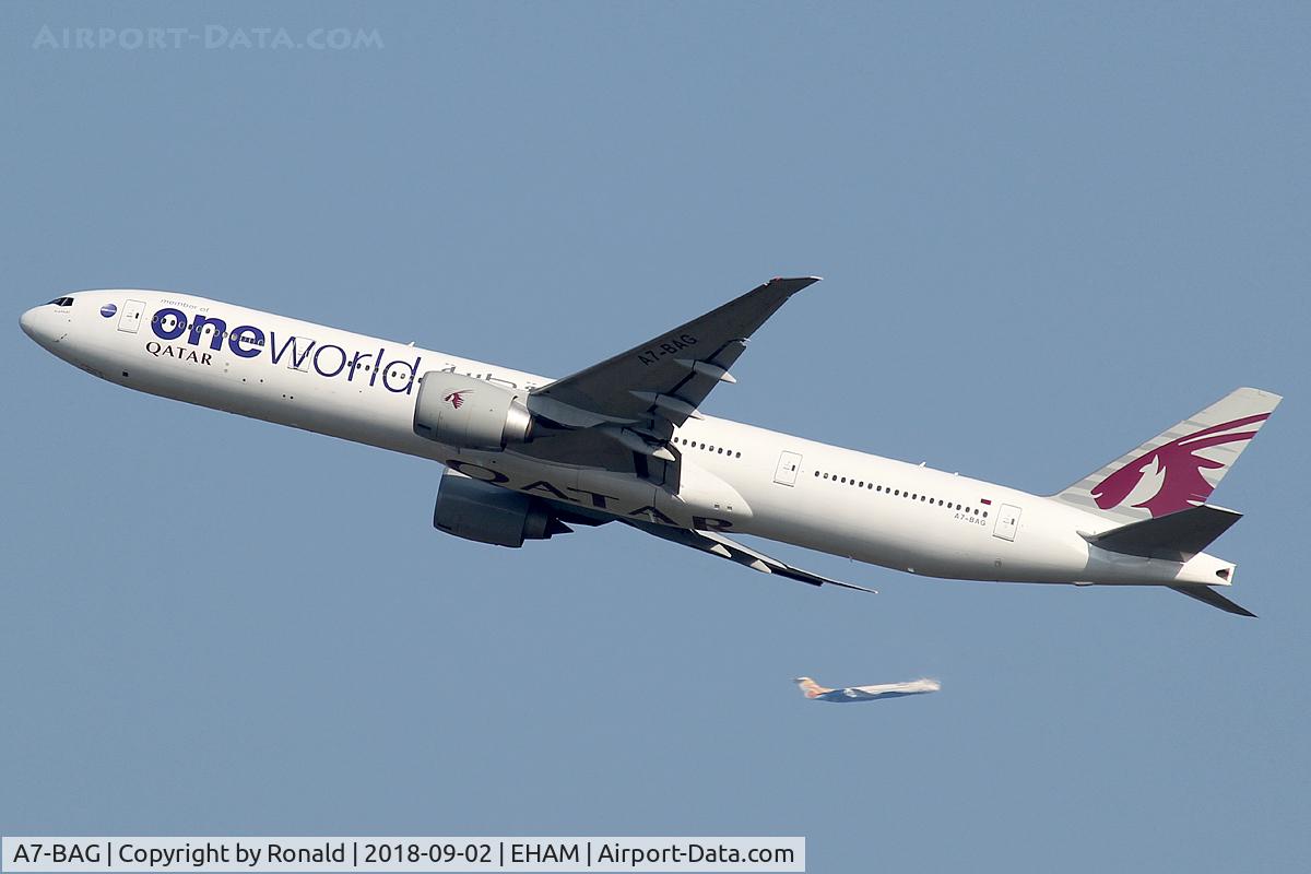 A7-BAG, 2009 Boeing 777-3DZ/ER C/N 36014, at spl