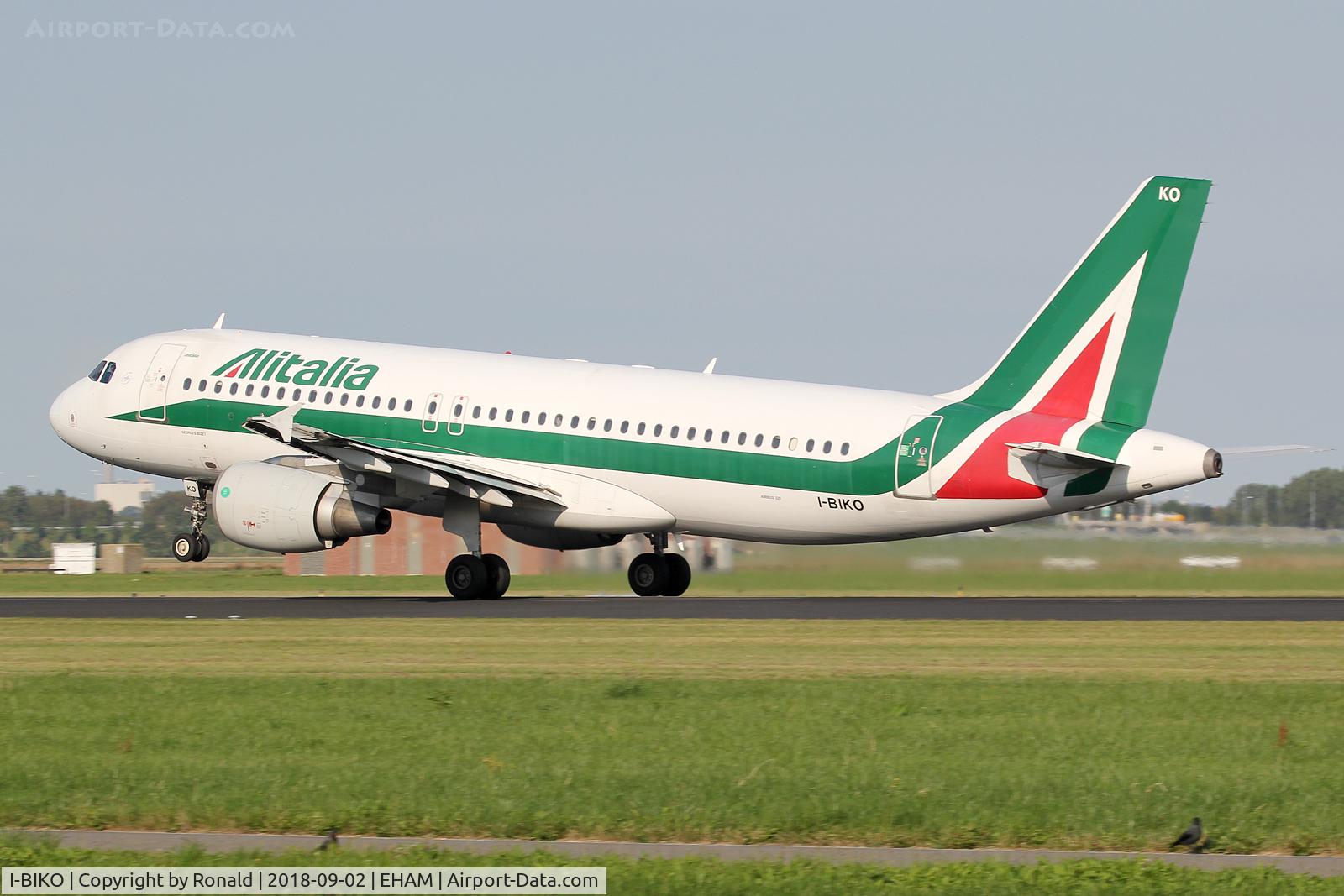 I-BIKO, 2000 Airbus A320-214 C/N 1168, at spl