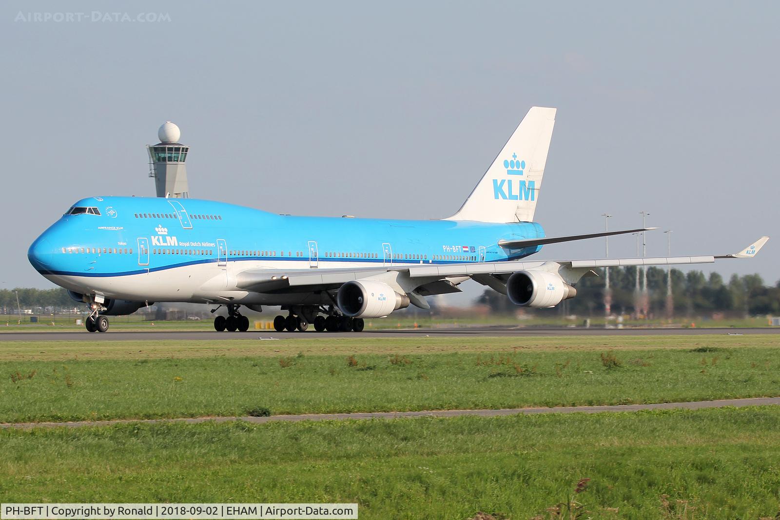 PH-BFT, 1997 Boeing 747-406BC C/N 28459, at spl