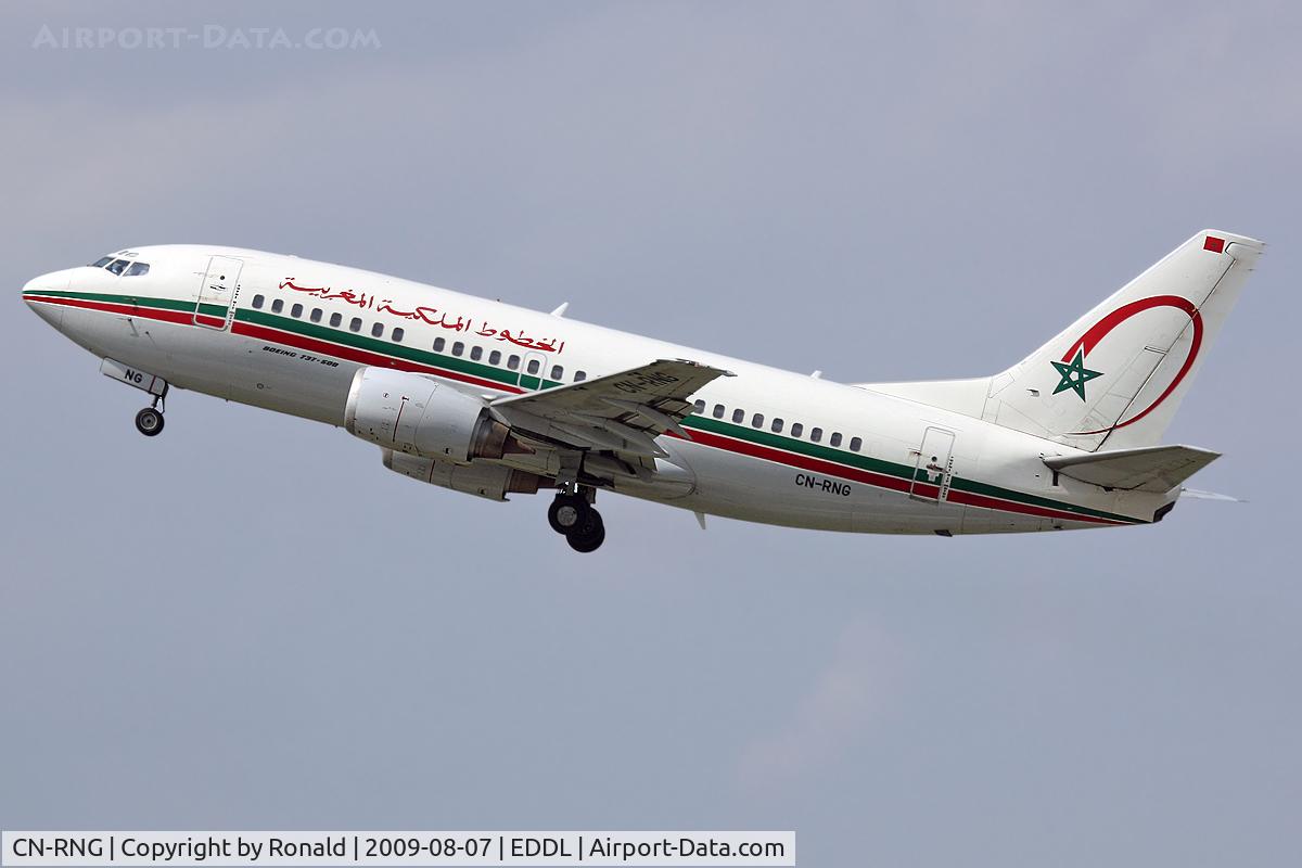 CN-RNG, 1995 Boeing 737-5B6 C/N 27679, at dus