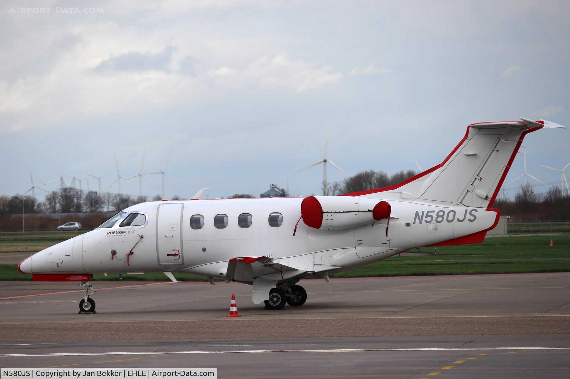 N580JS, 2009 Embraer EMB-500 Phenom 100 C/N 50000079, Lelystad Arport