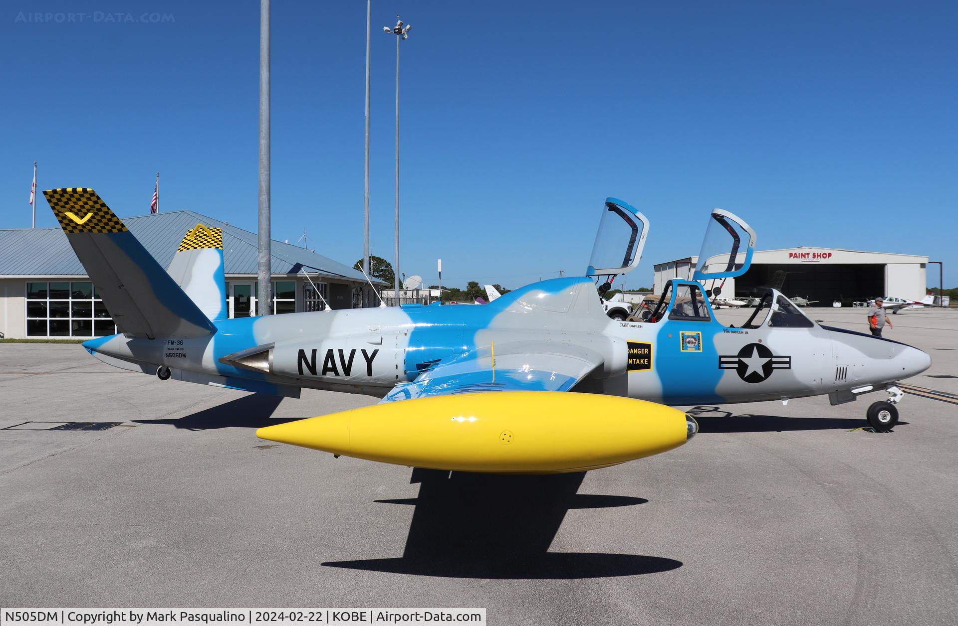 N505DM, 1962 Fouga (Valmet) CM-170R Magister C/N FM-36, Fouga CM-170R Magistar